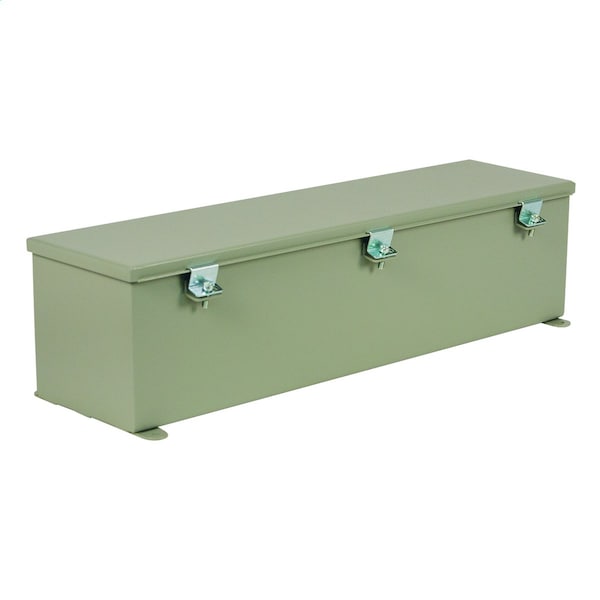 N1 HNG CVG WIRE TROUGH 4X4X48 CS, GRY
